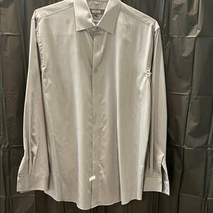 Kenneth Cole Gray Dress Shirt